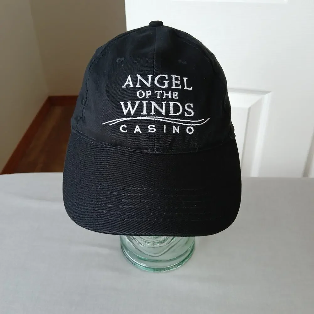 Apollo Angel of the Winds Casino baseball cap OSFA adjustable trucker hat black